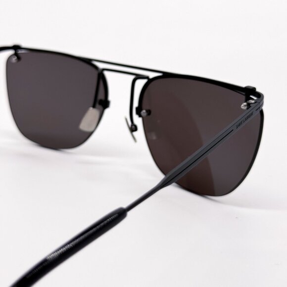 NEW SAINT LAURENT SL 600 001 UNISEX BLACK SUNGLASSES SAINT LAURENT SL600 001 - Picture 7 of 12